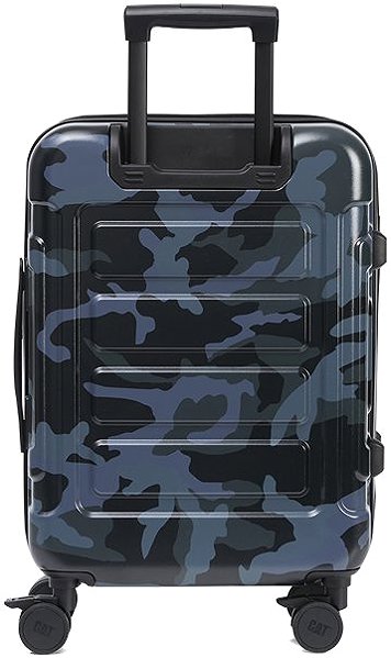 CAT Stealth 2.0 suitcase, dark grey camouflage S .