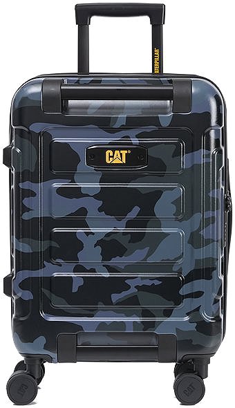 CAT Stealth 2.0 suitcase, dark grey camouflage S .