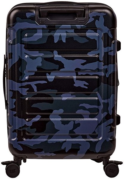 CAT Stealth 2.0 suitcase, dark grey camouflage M .