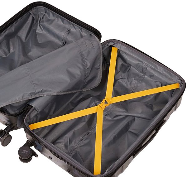 CAT Stealth 2.0 suitcase, dark grey camouflage M .