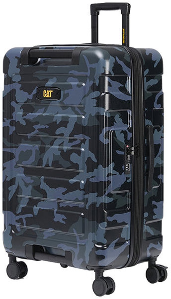 CAT Stealth 2.0 suitcase, dark grey camouflage L .