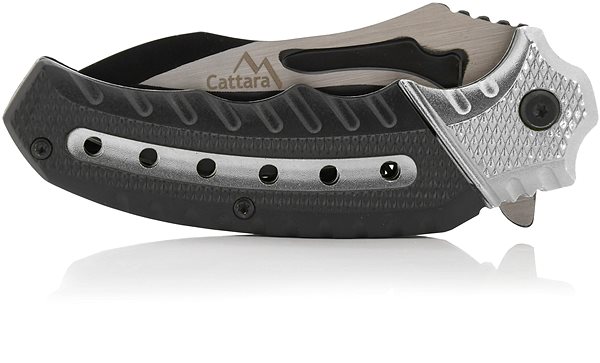 Kapesní nůž Cattara COBRA 20cm s pojistkou stříbrná-černá ...