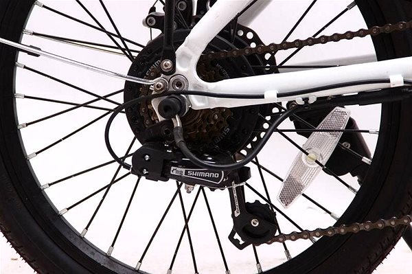 Elektromos kerékpár Cyclamatic BASIS FINCH S-es méret fehér Jellemzők/technológia
