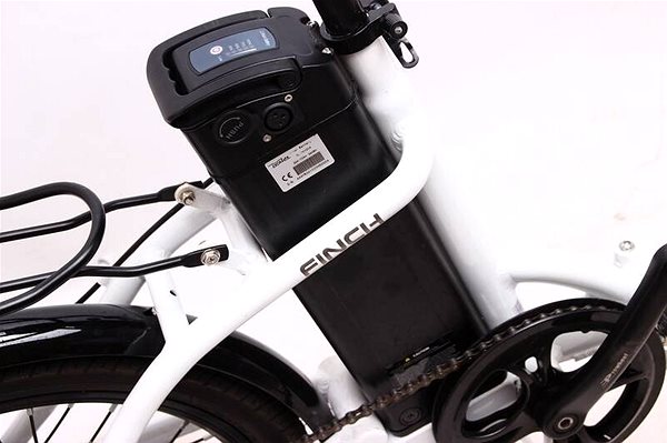 Elektromos kerékpár Cyclamatic BASIS FINCH S-es méret fehér Opcionális