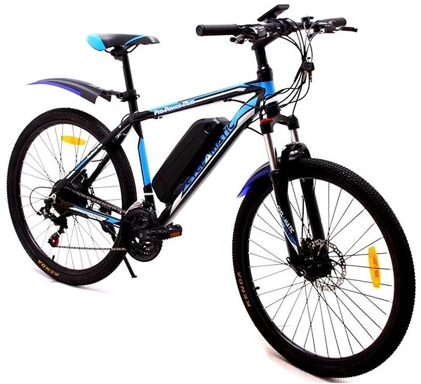 Elektromos kerékpár Cyclamatic CX 3 fekete/kék Lifestyle