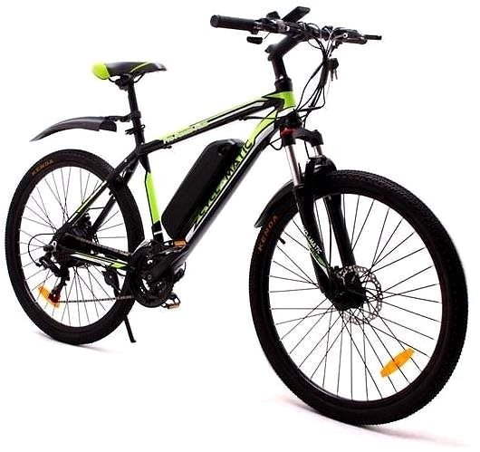 Elektromos kerékpár Cyclamatic CX 3 fekete/zöld Lifestyle