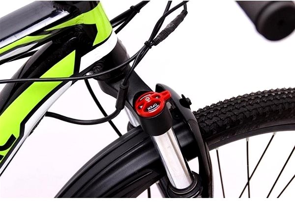 Elektromos kerékpár Cyclamatic CX 3 fekete/zöld Jellemzők/technológia