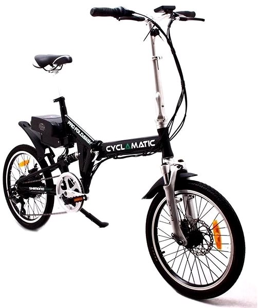Elektromos kerékpár Cyclamatic CX 4 fekete Lifestyle