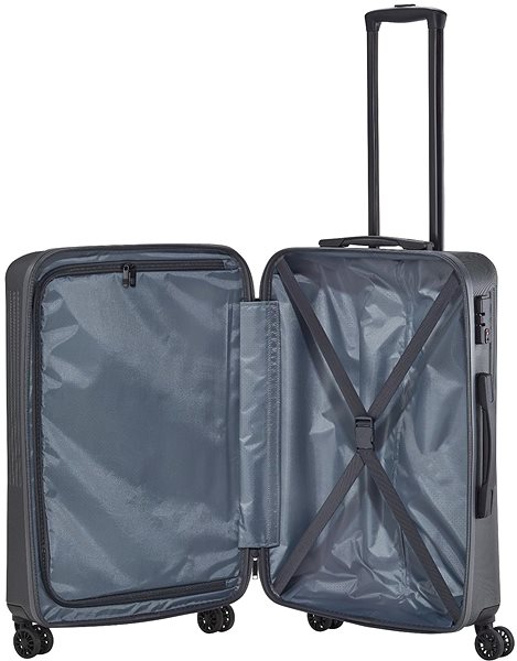 Travelite Bali M Anthracite suitcase .