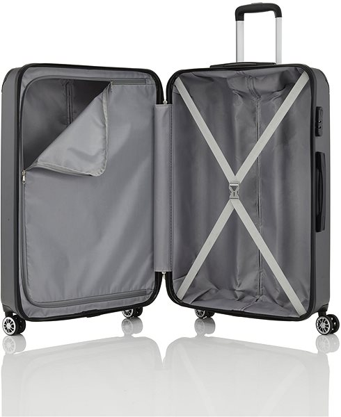 Travelite City 4w L Green suitcase .