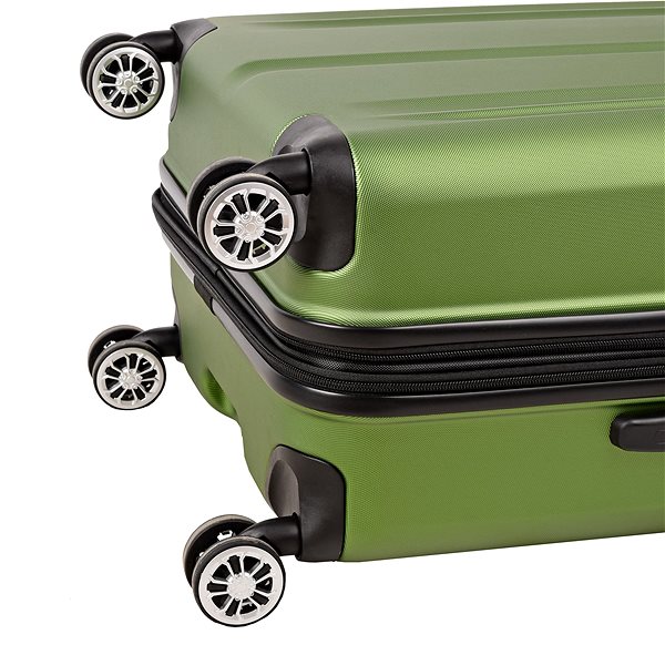 Travelite City 4w L Green suitcase .
