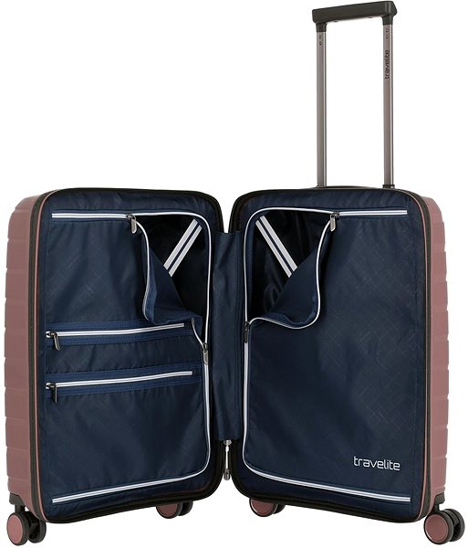 Travelite Air Base 4w S Front pocket Lilac .