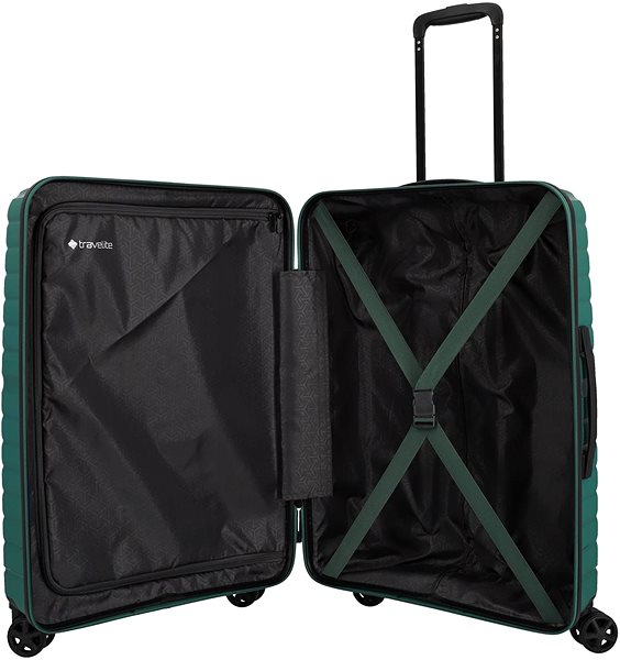 Travelite Trient M Green suitcase .