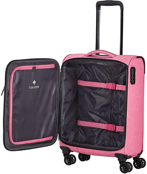 Travelite Adria S Rose suitcase .