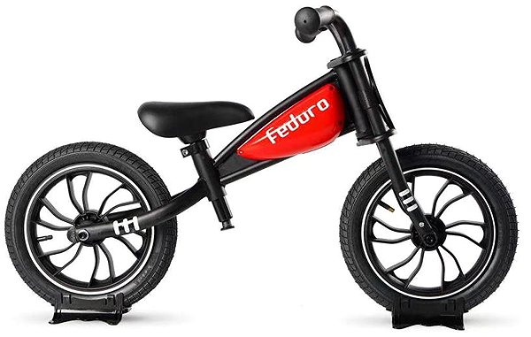 QPLAY Feduro Balance Bike, Red.