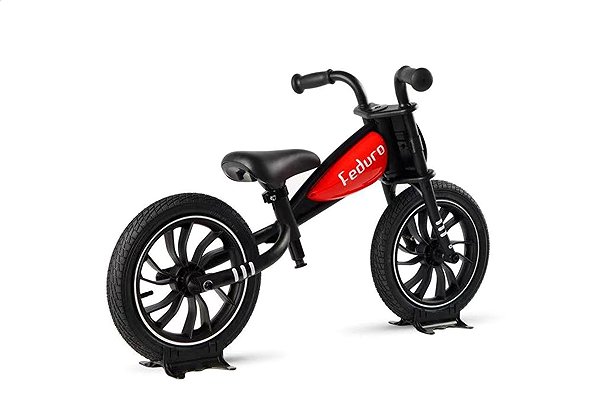 QPLAY Feduro Balance Bike, Red.