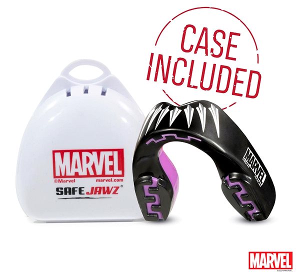 Chránič zubů SafeJawz Marvel Black Panther chránič zubů, velikost Senior ...