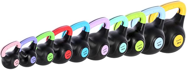 Kettlebell HMS Kettlebell, vinyl, 2kg ...