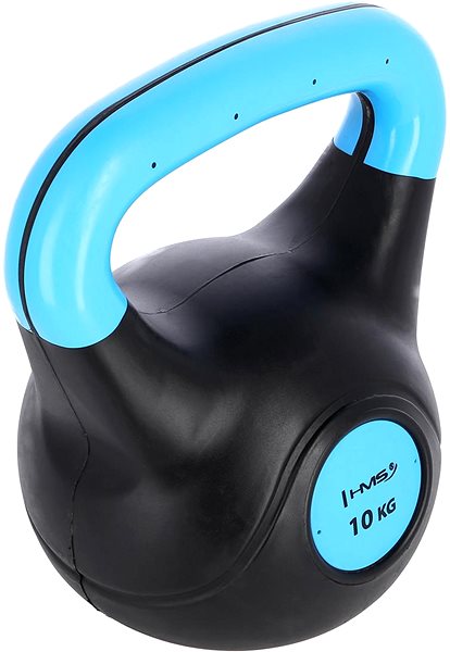 Kettlebell HMS Kettlebell vinylový 10 kg ...