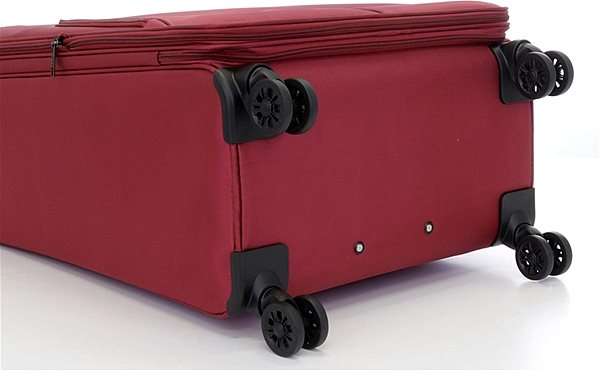 Cestovný kufor Veľký cestovný kufor T-class® 933, vínový, XL Spodná strana