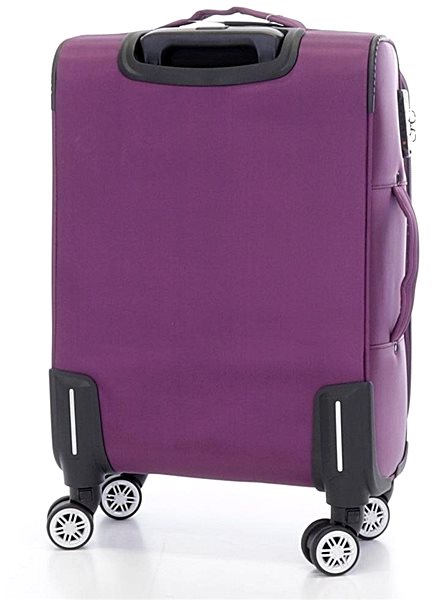 Cestovný kufor Palubný cestovný kufor T-class® 932, fialový, M Zadná strana