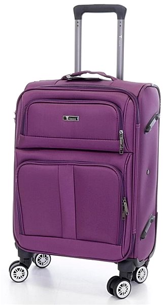 Cestovný kufor Palubný cestovný kufor T-class® 932, fialový, M Vlastnosti/technológia