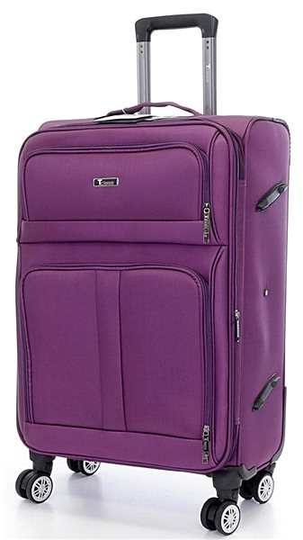 Cestovný kufor Stredný cestovný kufor T-class® 932, fialový, L Vlastnosti/technológia