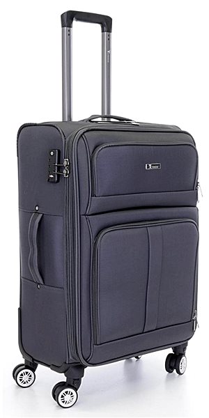 Cestovný kufor Stredný cestovný kufor T-class® 932, sivý, L Vlastnosti/technológia 2