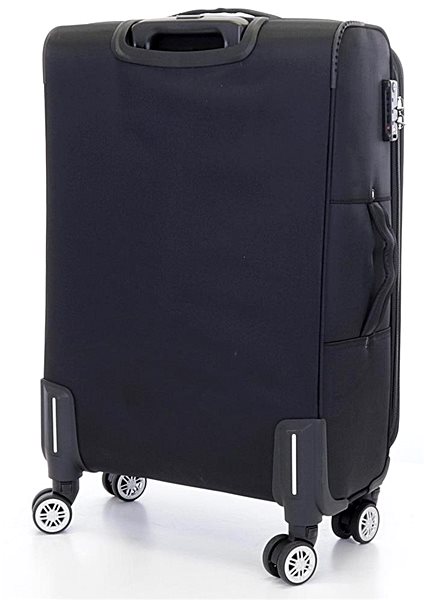 Cestovní kufr Střední cestovní kufr T-class® 932, černá, L Zadní strana