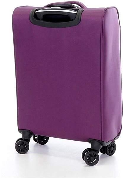 Cestovný kufor Palubný kufor T-class® 933, fialový, M Zadná strana