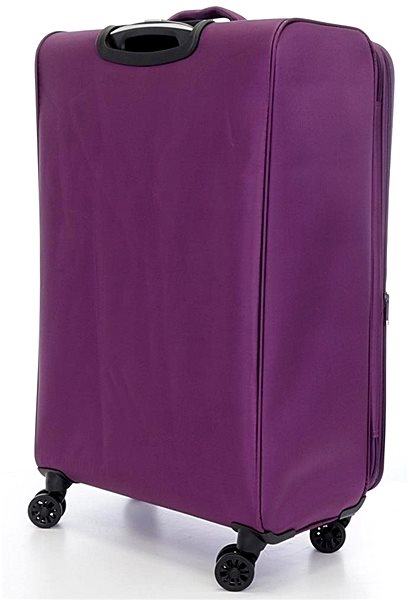 Cestovný kufor Veľký cestovný kufor T-class® 933, fialový, XL Zadná strana