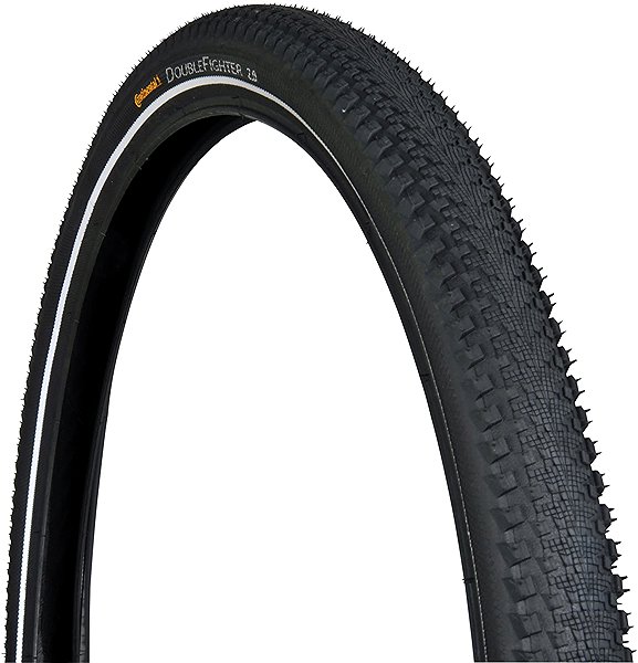 Kerékpár külső gumi Continental Double Fighter III Sport Reflex drótperemes, 27,5 × 2,0 ...