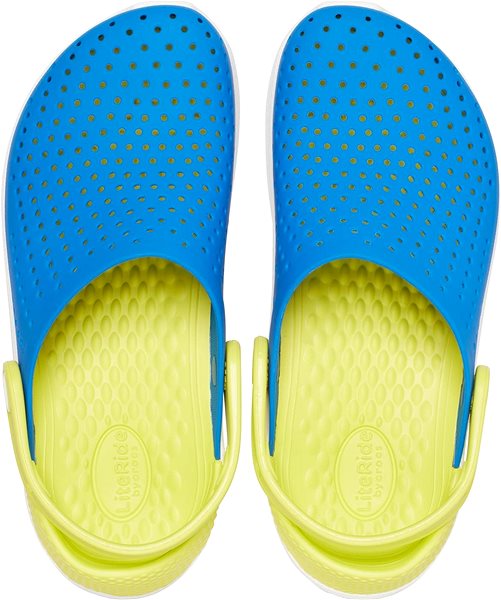Papucs LiteRide Clog Kids Bright Cobalt/Citrus kék/sárga EU 32-33 / US J1 / 200 mm Képernyő