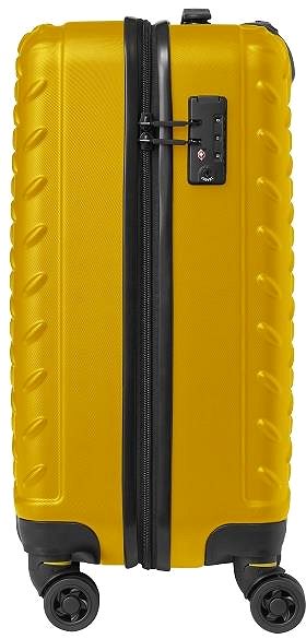 Travel case CAT suitcase Industrial Plate 54 cm, S - yellow .