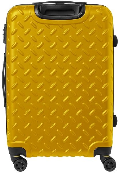 CAT suitcase Industrial Plate 75 cm, L - yellow .