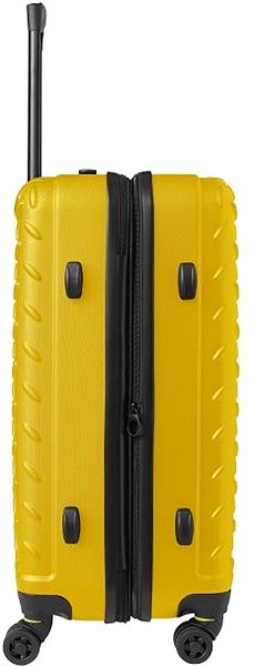 CAT suitcase Industrial Plate 75 cm, L - yellow .