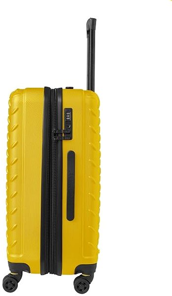 CAT suitcase Industrial Plate 75 cm, L - yellow .
