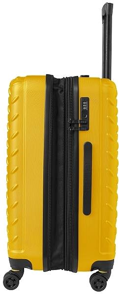 CAT suitcase Industrial Plate 75 cm, L - yellow .