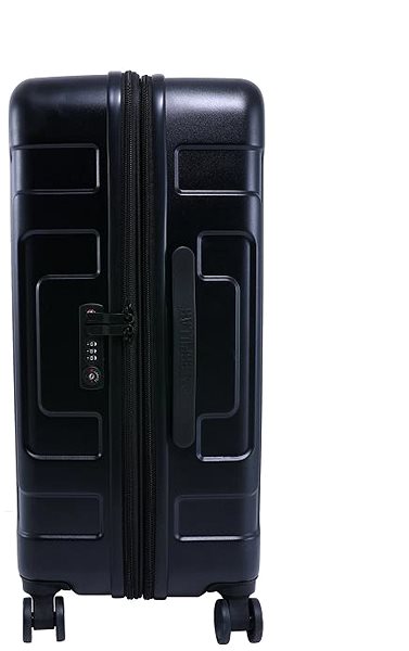 Travel case CAT Stealth suitcase 64 cm, L - black .