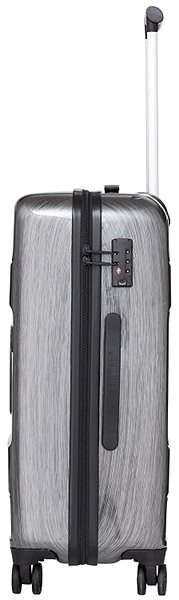 Travel case CAT suitcase Cat-D 2.0 55 cm, S - silver .
