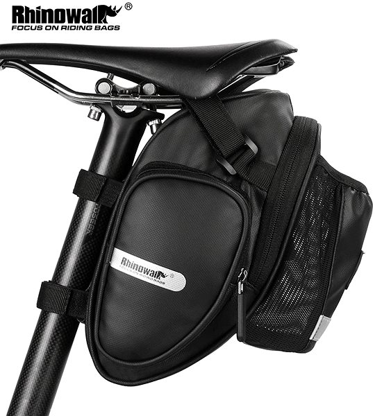 Taška na bicykel Rhinowalk X21557 pod sedadlo s kapsou na fľašu Lifestyle