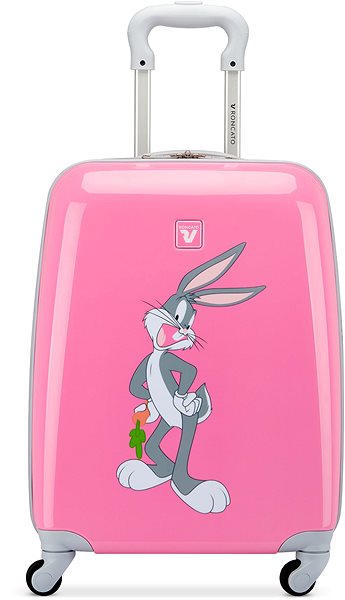 Children's suitcase Roncato Junior Bugs Bunny pink 50 × 36 × 22 cm .