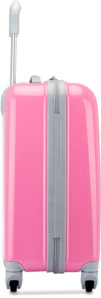 Children's suitcase Roncato Junior Bugs Bunny pink 50 × 36 × 22 cm .