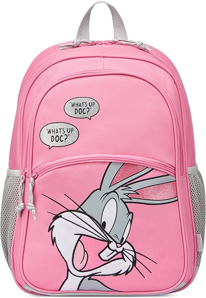 Roncato Junior Bugs Bunny Backpack pink 42 × 31 × 13 cm .