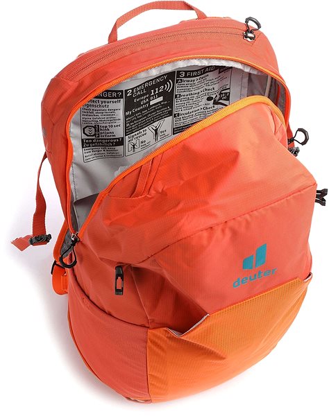 Hiking backpack Deuter Speed Lite 21 red .