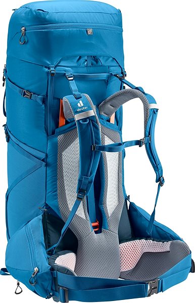 Turistický batoh Deuter Aircontact Core 70 +10 tmavomodrý .