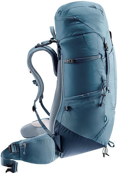Hiking backpack Deuter Aircontact Lite 50 + 10 blue .