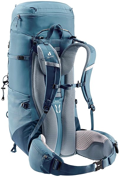 Hiking backpack Deuter Aircontact Lite 50 + 10 blue .