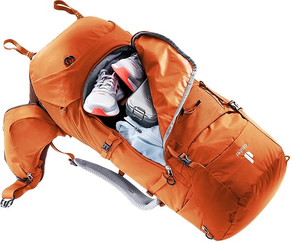 Turistický batoh Deuter Aircontact Core 55+10 SL oranžový ...