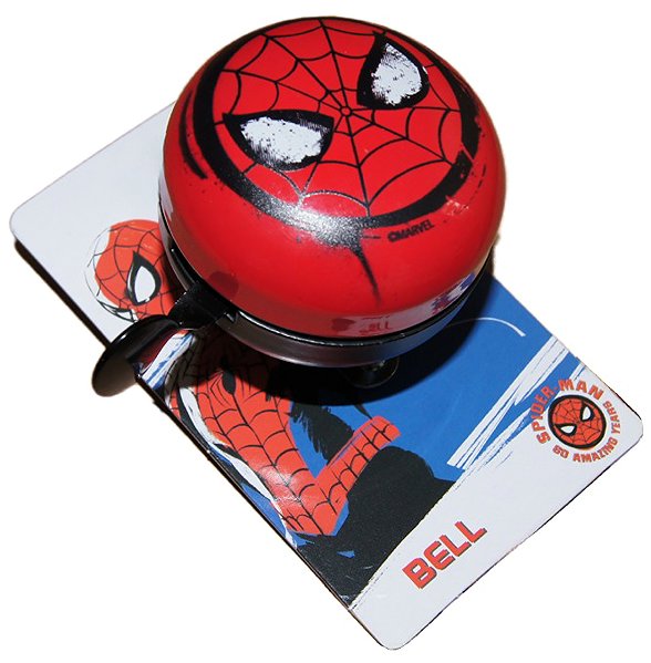Bicycle bell Disney Spiderman pattern retro 60 mm .